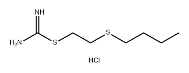2-(丁硫基)乙基氨基甲亚氨基硫酸盐盐酸盐, 1217104-17-0, 结构式
