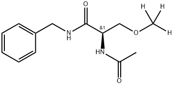 (2R)-LacosaMide-d3, 1217689-95-6, 结构式