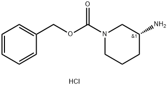 (3R)-3-氨基哌啶-1-羧酸苄酯,1217781-62-8,结构式