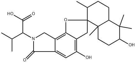 O-Demethylstachartin C Struktur