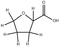 (±)‐テトラヒドロ‐2‐焦性粘液酸‐D7 化学構造式