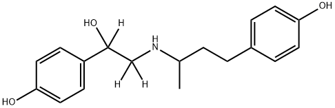 Ractopamine-d3 (Mixture of Diastereomers) Structure