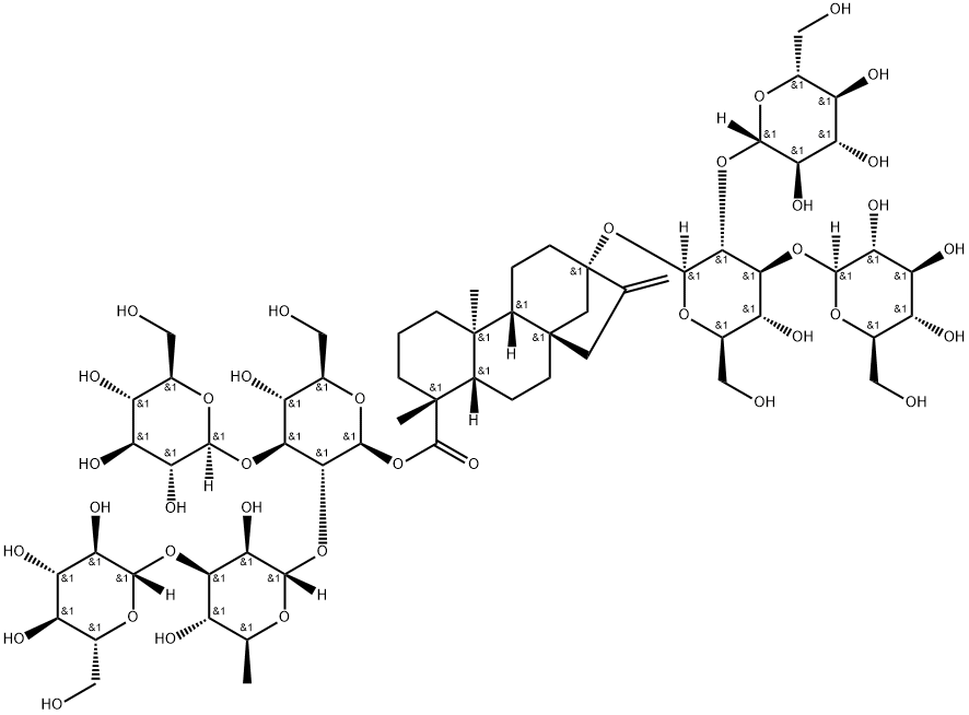 甜菊双糖苷 O,1220616-48-7,结构式