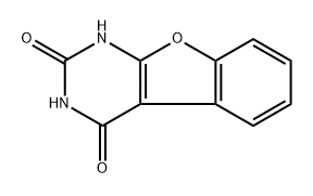 Benzofuro[2,3-d]pyrimidine-2,4(1H,3H)-dione Structure