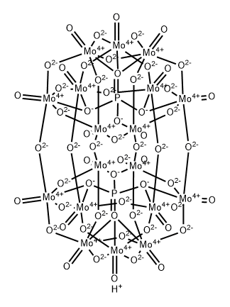 Molybdotungstophosphoric acid 结构式