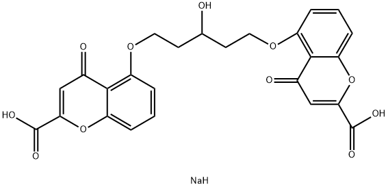 5-Methyl cromolyn (C5OH) 结构式