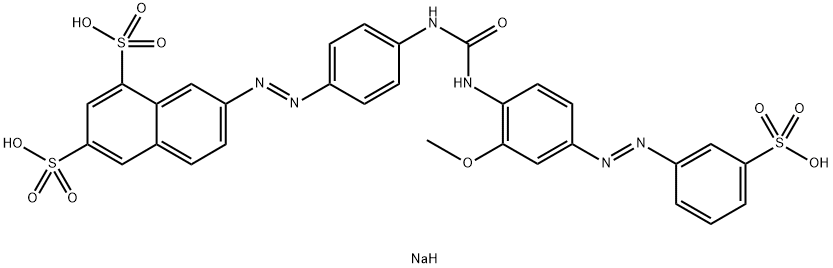 DIRECT YELLOW 117 Structure