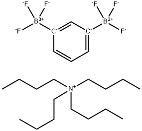 Tetrabutylammonium (1,3-phenylene)bistrifluoroborate Struktur