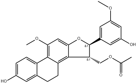 Pleionesin C, 1222077-25-9, 结构式