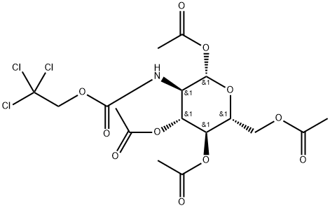 1,3,4,6 - Tetra-O-acetyl-2-deoxy-2-(2,2,2-trichloroethoxycarbonylamino)- D-glucopyranose|1,3,4,6-TETRA-O-ACETYL-2-DEOXY-2-(2,2,2-TRICHLOROETHOXYCARBONYLAMINO)-Β-D-GLUCOPYRANOSE1,3,4,6-四-O-乙酰基-2-脱氧-2-(2,2,2-三氯乙氧)-Β-D-D-吡喃葡萄糖