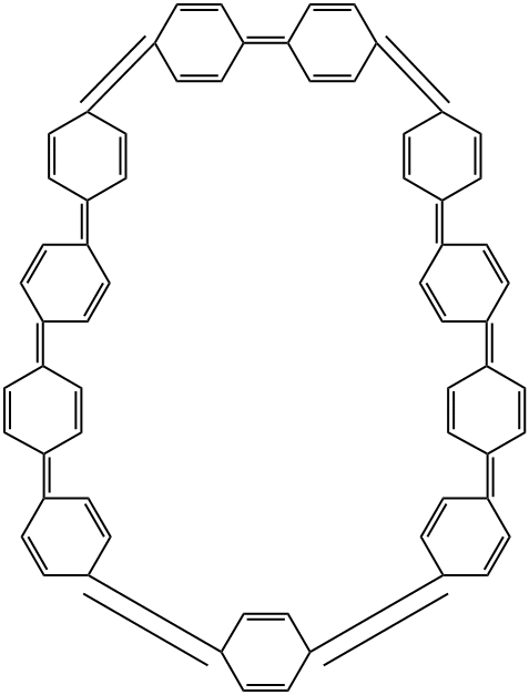 11]Cycloparaphenylene Struktur