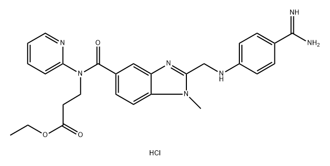 甲磺酸达比加群-中间体2,1223061-75-3,结构式