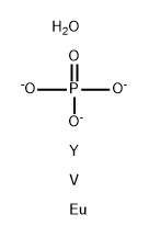 Vanadium europium yttrium oxide phophate (control for yttrium) 结构式