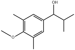 1-(4-methoxy-3,5-dimethylphenyl)-2-methylpropan-1-ol Structure