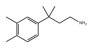 Benzenepropanamine, γ,γ,3,4-tetramethyl- Structure