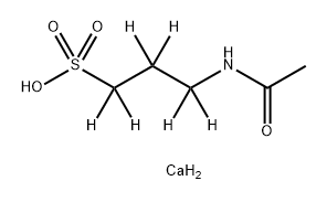 Acamprosate-d12 Calcium (dipropyl-d12)	 Struktur