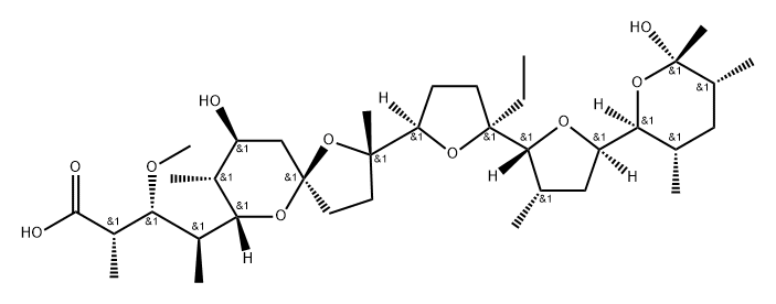 26-deoxymonensin A Structure