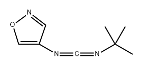 4-Isoxazolamine,N-[(1,1-dimethylethyl)carbonimidoyl]-(9CI) Struktur