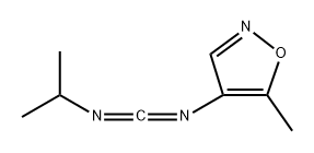 4-Isoxazolamine,5-methyl-N-[(1-methylethyl)carbonimidoyl]-(9CI) 化学構造式