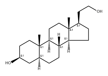 3,21-Dihydroxypregnan-20-one, Derivative of Structure