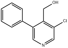 (3-chloro-5-phenylpyridin-4-yl)methanol,1227590-75-1,结构式