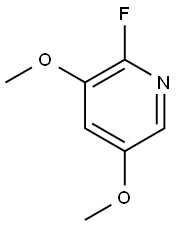 2-fluoro-3,5-dimethoxypyridine Structure