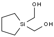 1-(hydroxymethyl)silolan-1-yl]methanol 结构式