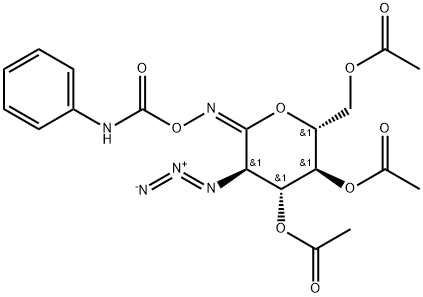 2-Azido-2-deoxy-N-[[(phenylaMino)carbonyl]oxy]-D-gluconiMidic Acid  δ-Lactone, 3,4,6-Triacetate|2-Azido-2-deoxy-N-[[(phenylaMino)carbonyl]oxy]-D-gluconiMidic Acid  δ-Lactone, 3,4,6-Triacetate