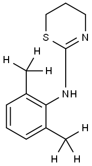 Xylazine-D6 Structure
