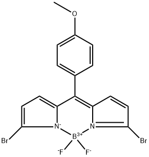 1228186-20-6 3,7-二溴-5,5-二氟-10-(4-甲氧基苯基)-5H-二吡咯并[1,2-C:2',1'-F][1,3,2]二氮杂环己硼烷-4-鎓-5-盐