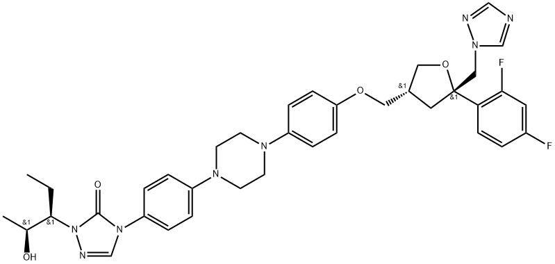 Posaconazole Diastereoisomer 13 Struktur