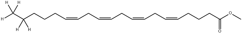 Arachidonic Acid-d5 methyl ester,123167-39-5,结构式
