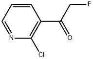 1-(2-chloropyridin-3-yl)-2-fluoroethanone Structure