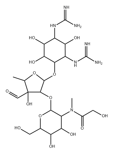 苇霉素 B 结构式