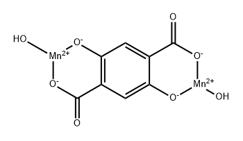 MOF-74(Mn) Struktur