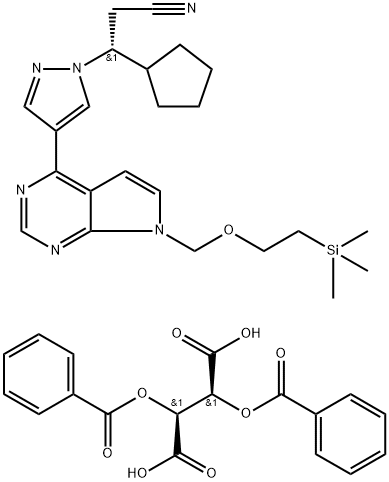 Ruxolitinib intermediate Struktur