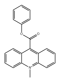 9-phenylcarboxylate-10-methylacridinium Structure
