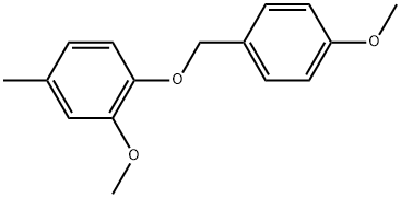 2-Methoxy-1-[(4-methoxyphenyl)methoxy]-4-methylbenzene Structure