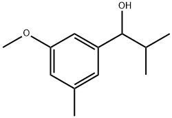 1-(3-methoxy-5-methylphenyl)-2-methylpropan-1-ol Structure
