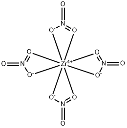 硝酸锆,12372-57-5,结构式