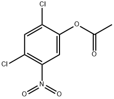 2,4-dichloro-5-nitrophenyl acetate Structure