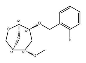 123919-58-4 .beta.-ribo-Hexopyranose, 1,6-anhydro-3-deoxy-2-O-(2-fluorophenyl)methyl-4-O-methyl-