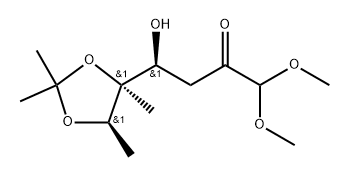 123920-44-5 ribo-Heptos-2-ulose, 3,7-dideoxy-5-C-methyl-5,6-O-(1-methylethylidene)-, 1-(dimethyl acetal)