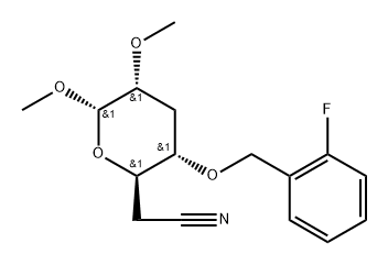 123920-54-7 .alpha.-D-ribo-Heptopyranosidurononitrile, methyl 3,6-dideoxy-4-O-(2-fluorophenyl)methyl-2-O-methyl-