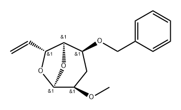 .alpha.-D-gulo-Oct-7-enopyranose, 1,6-anhydro-3,7,8-trideoxy-2-O-methyl-4-O-(phenylmethyl)-,123920-78-5,结构式