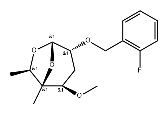 123920-89-8 .alpha.-galacto-Heptopyranose, 1,6-anhydro-3,7-dideoxy-2-O-(2-fluorophenyl)methyl-5-C-methyl-4-O-methyl-