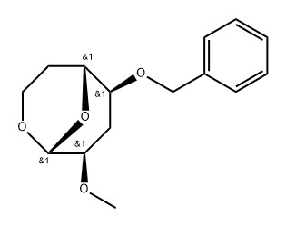 123920-92-3 .beta.-D-ribo-Heptopyranose, 1,7-anhydro-3,6-dideoxy-2-O-methyl-4-O-(phenylmethyl)-
