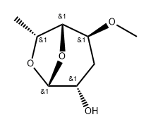 .beta.-altro-Heptopyranose, 1,6-anhydro-3,7-dideoxy-4-O-methyl-,123921-12-0,结构式