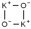 Potassium, di-.mu.-hydroxydi- 化学構造式