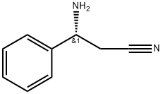 Benzenepropanenitrile, β-amino-, (βR)- Structure